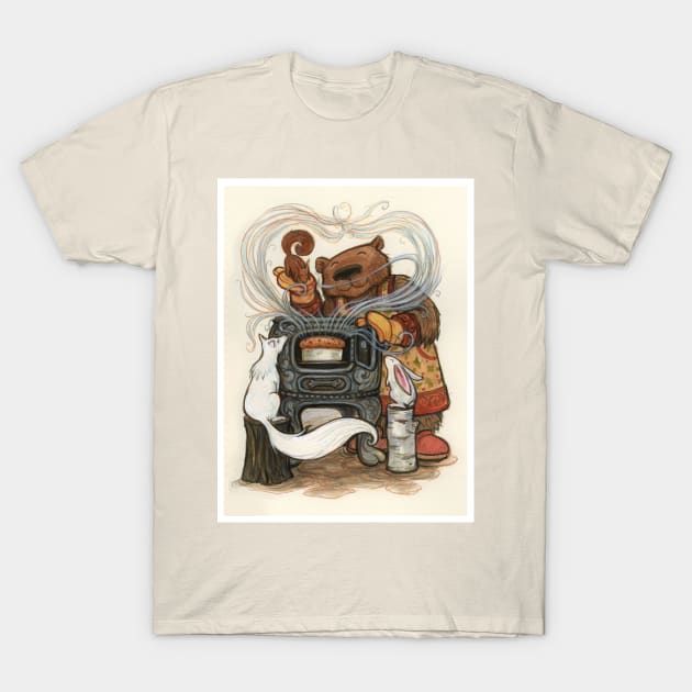 Barney Brown and Friends T-Shirt by IngridKallick